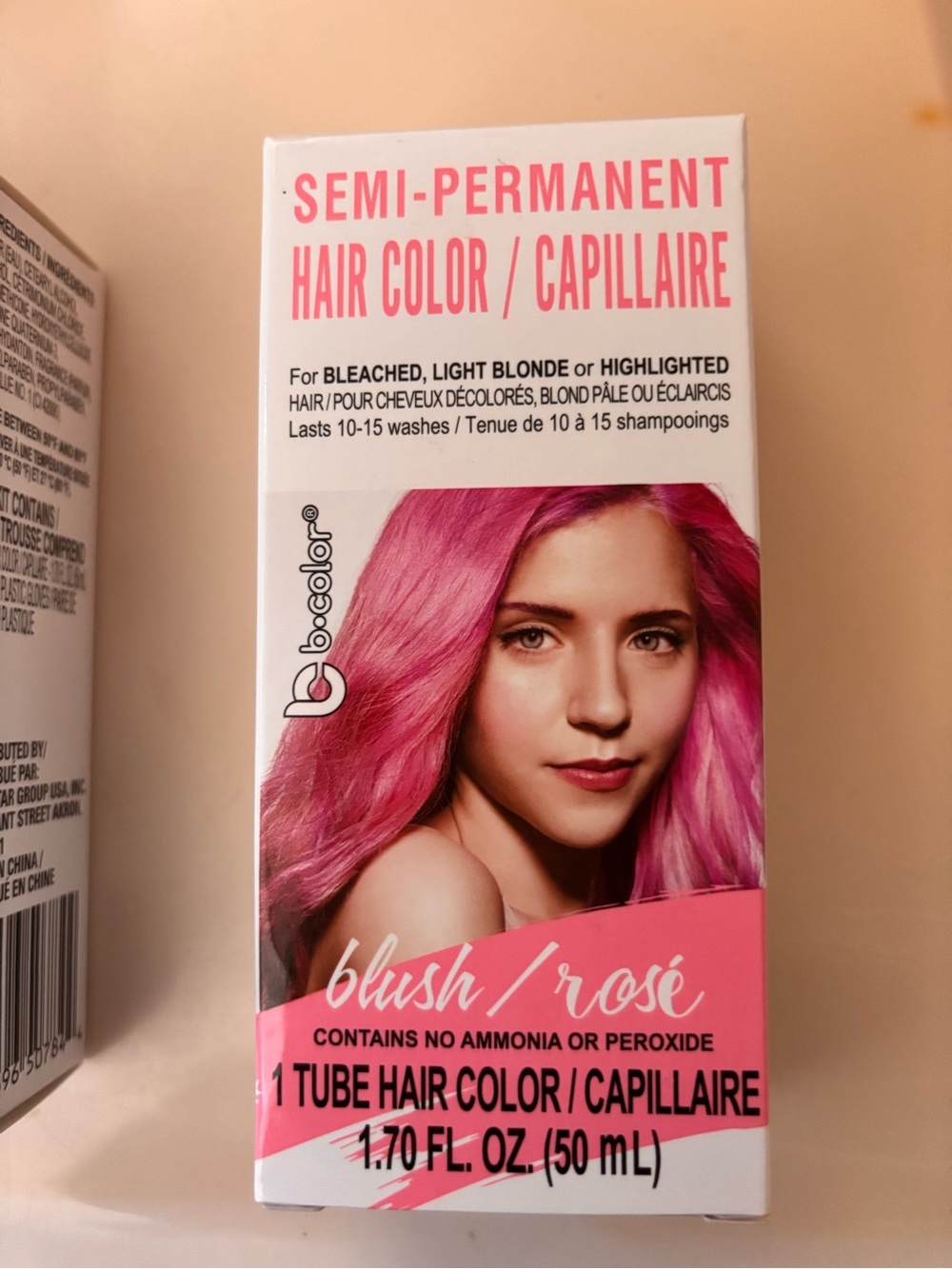 NEW Semi-Permanent Hair Color - Blue-Pink - Picture 3 of 8